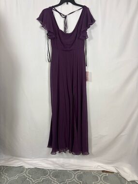 Dessy Group | Dresses | Strapless Empire Waist Cutout Maxi Dress Size |  Poshmark
